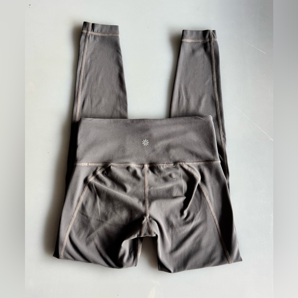 Sz XS Athleta Grey Leggings 25”